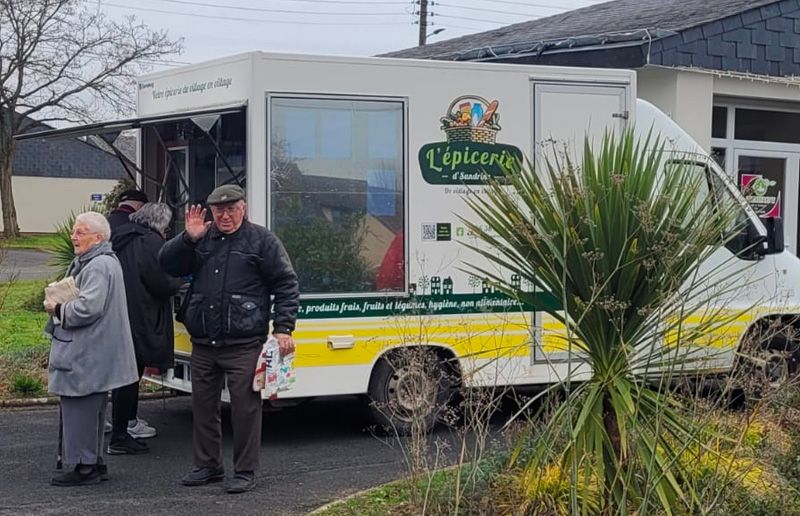 Camion de l'épicerie de Sandrine